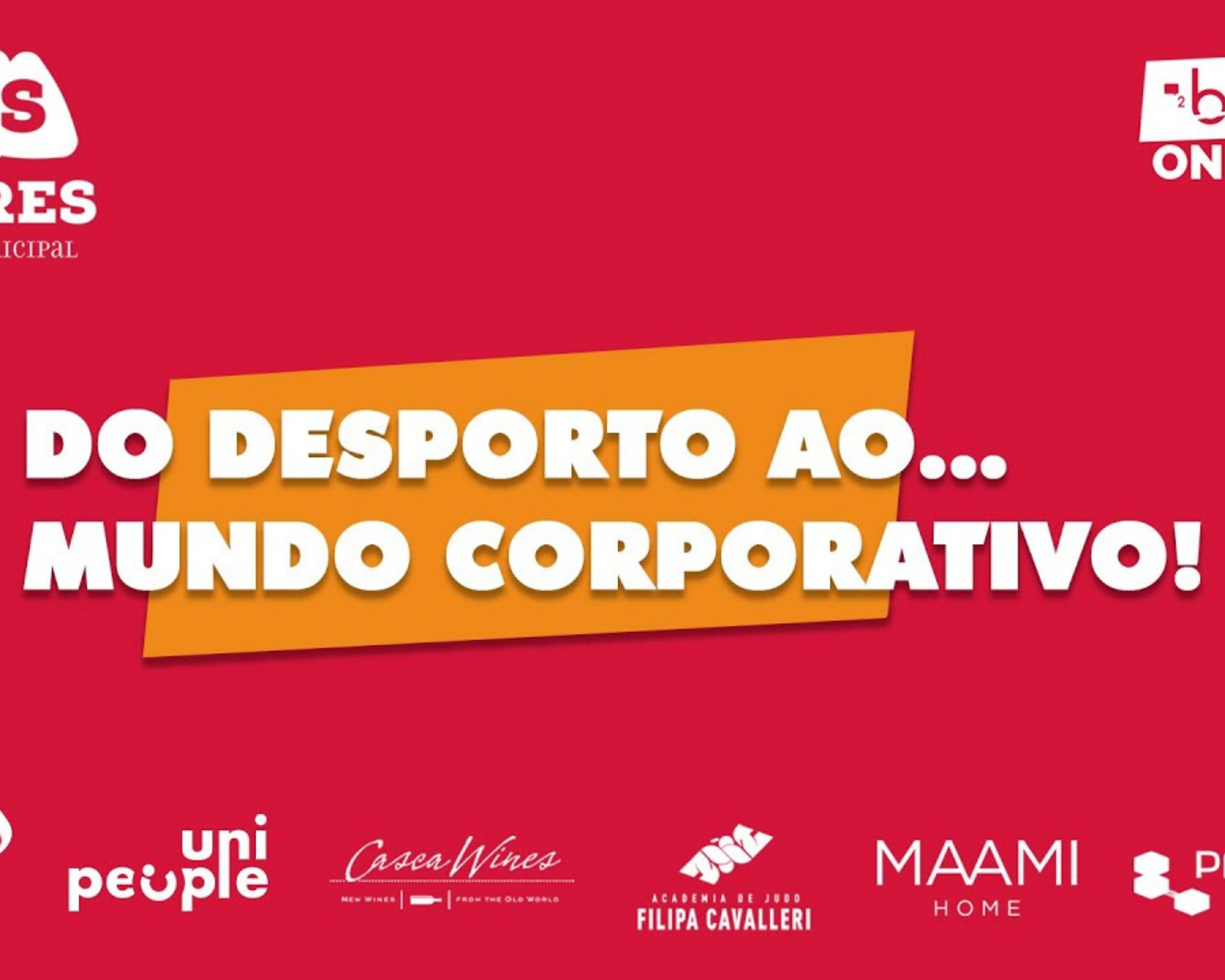 André Sousa Sequeira na conferência “Do Desporto ao… Mundo Corporativo!”